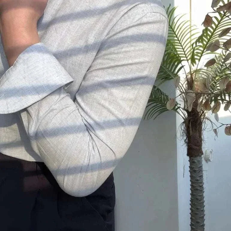 Office suit long sleeve shirt, men’s fashion, casual elegant style, solid pattern.