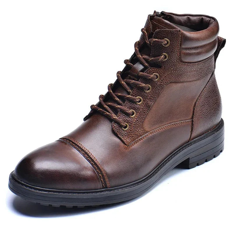 ANT high boots crafted from premium leather, ideal for fashion-forward men seeking quality and durability.