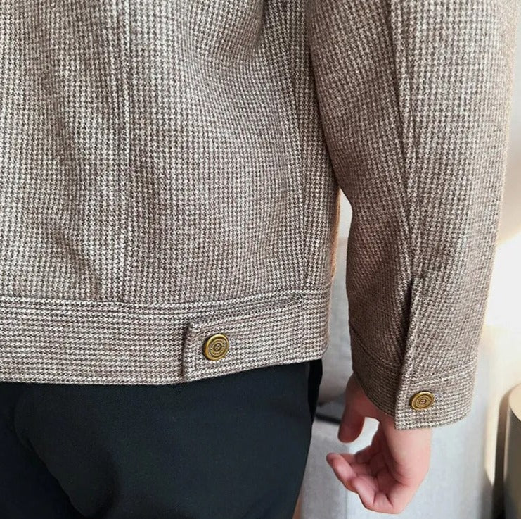 WINT casual jacket, elegant design, men's fashion, all-season, comfortable fit.