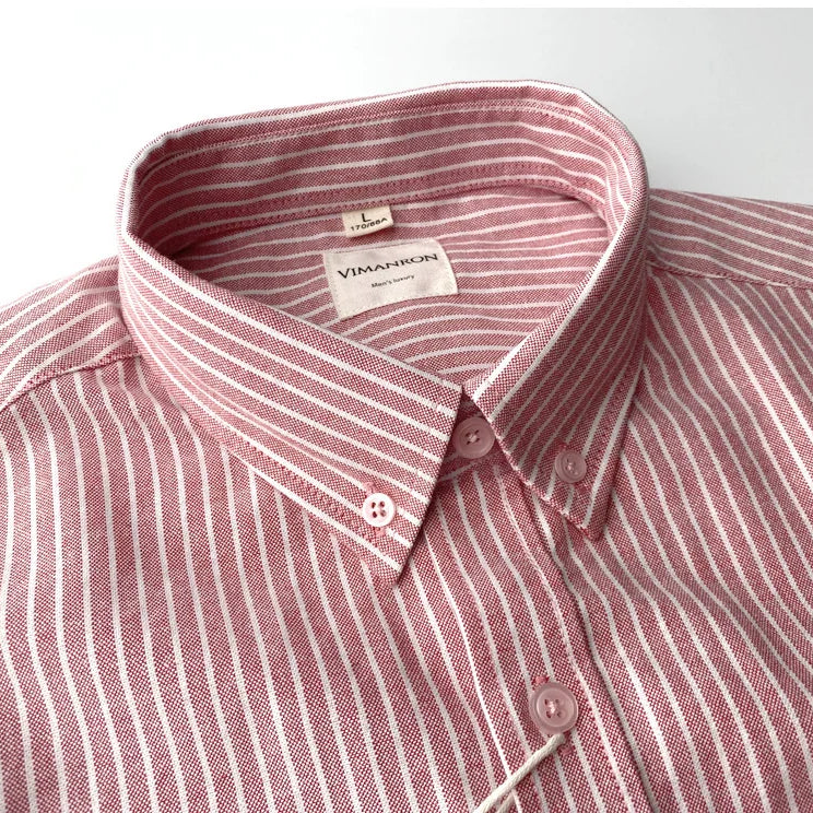 Oxford striped office shirt
