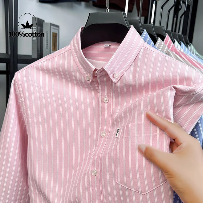 Santorini classic striped shirt