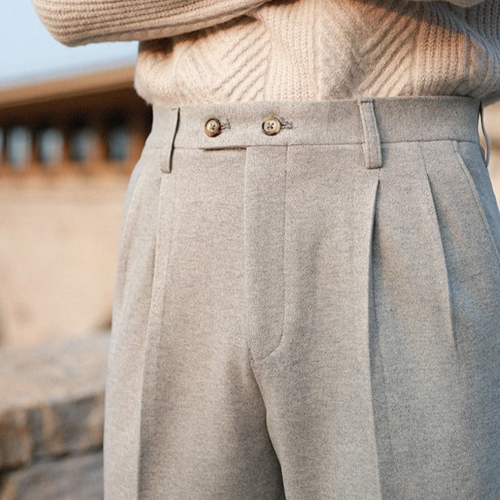 Paris Gentleman Trousers showcasing timeless elegance and refined style.