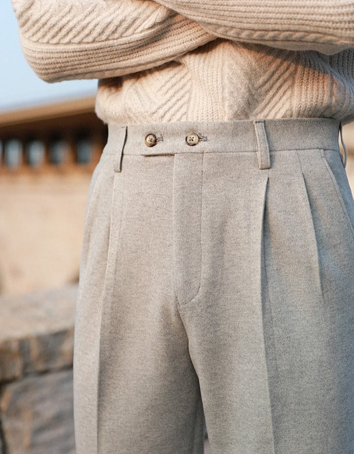 Paris Gentleman Trousers showcasing timeless elegance and refined style.