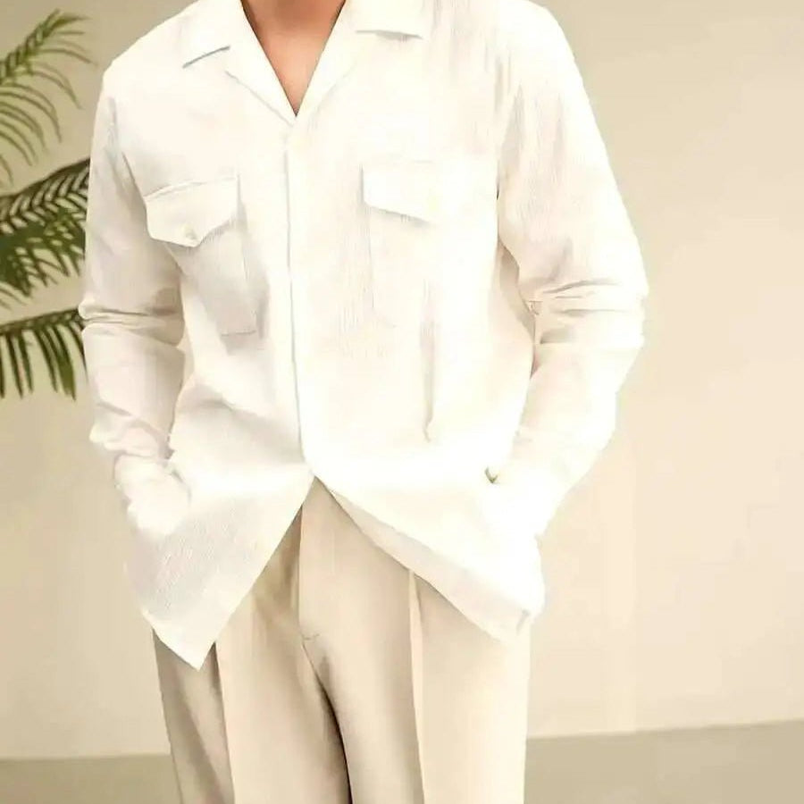 Airy cuban - collar beach shirt - Antonios