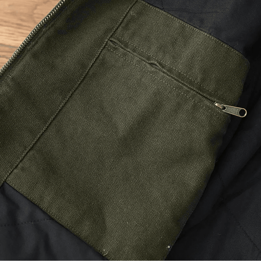 America retro hoodie with multi - pocket - Antonios