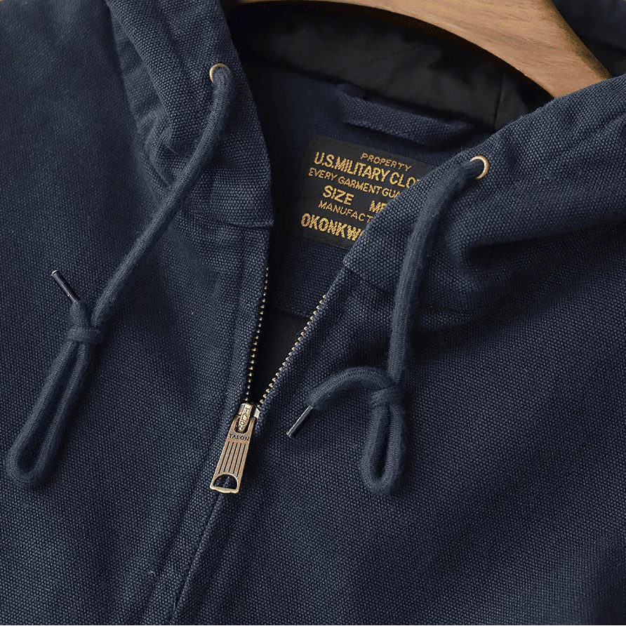 America retro hoodie with multi - pocket - Antonios