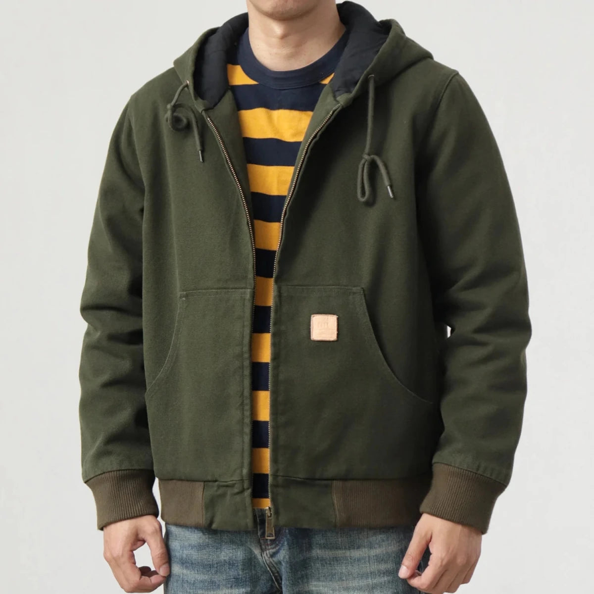 America retro hoodie with multi - pocket - Antonios