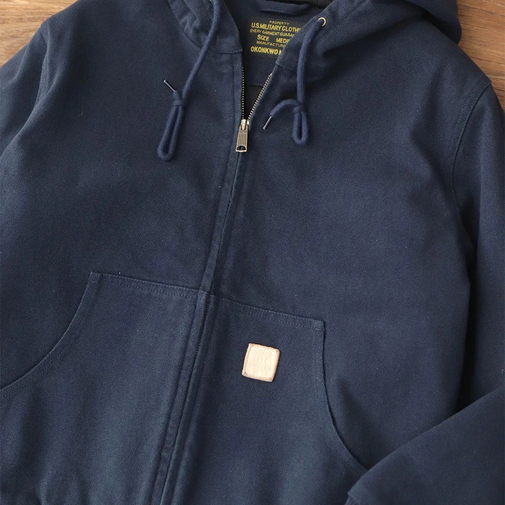 America retro hoodie with multi - pocket - Antonios