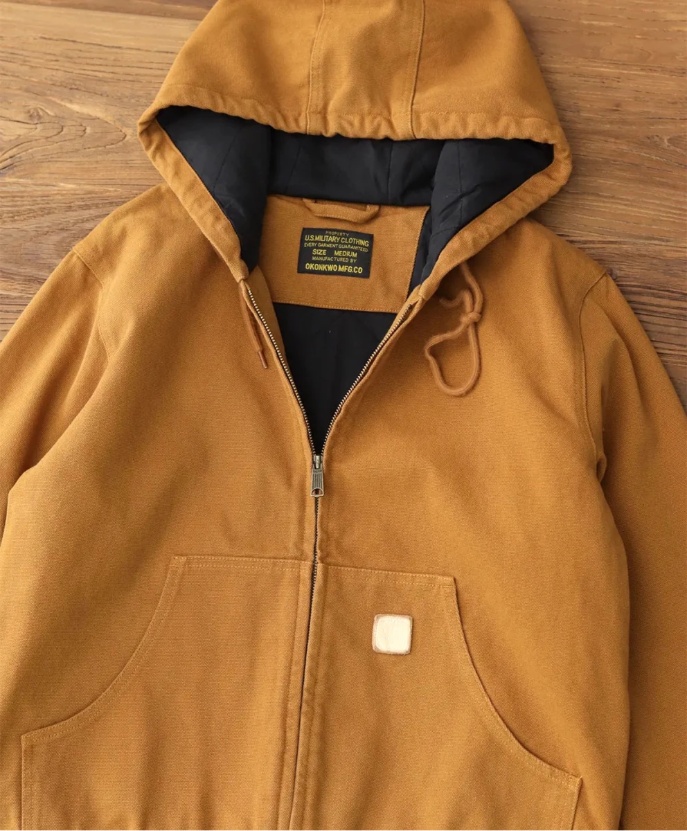 America retro hoodie with multi - pocket - Antonios