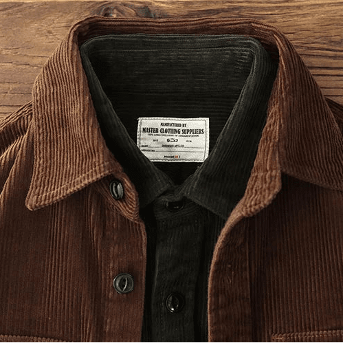 American 80s corduroy autumn jacket - Antonios