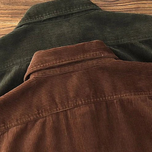 American 80s corduroy autumn jacket - Antonios