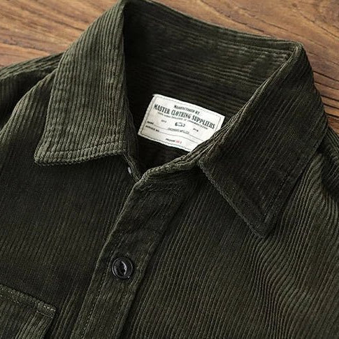 American 80s corduroy autumn jacket - Antonios