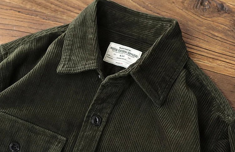 American 80s corduroy autumn jacket - Antonios