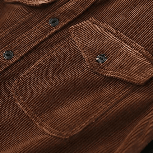 American 80s corduroy autumn jacket - Antonios