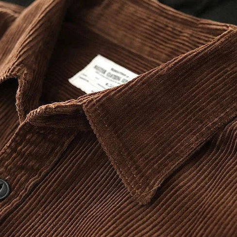 American 80s corduroy autumn jacket - Antonios