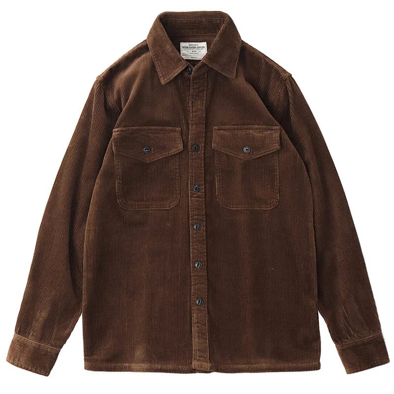 American 80s corduroy autumn jacket - Antonios