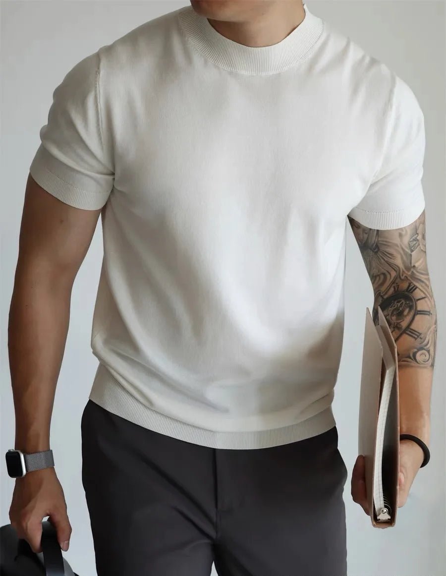 American cotton summer casual t-shirt - Antonios