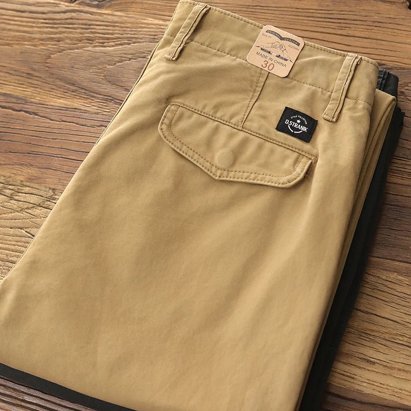 American retro 100% cotton casual pants - Antonios