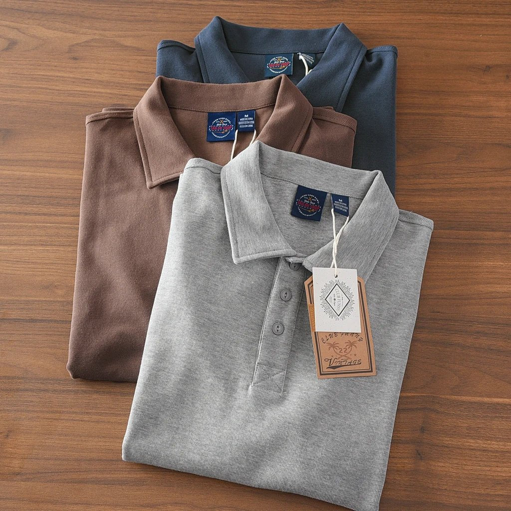 American retro 96% cotton shirt - Antonios