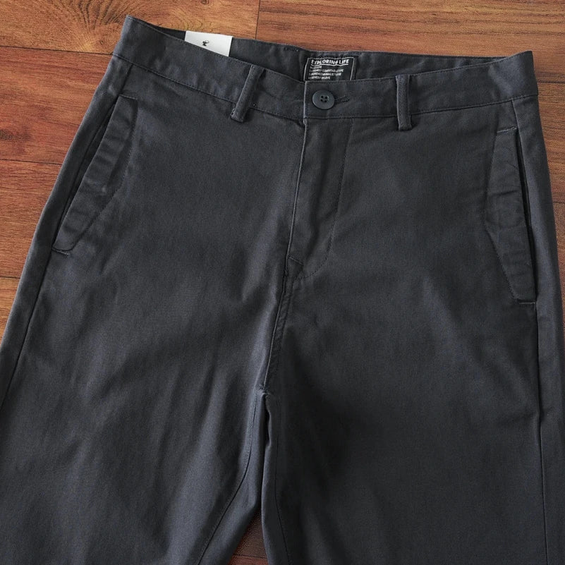 American retro japanese cotton pants - Antonios