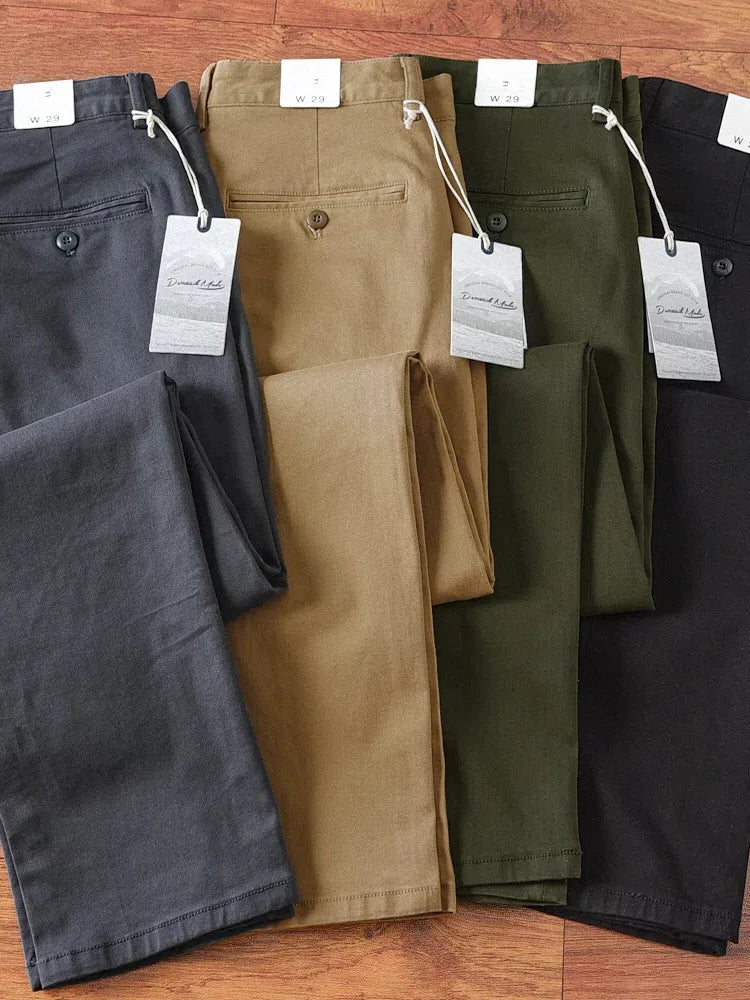 American retro japanese cotton pants - Antonios