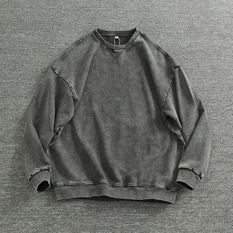 American retro oversized sweater - Antonios