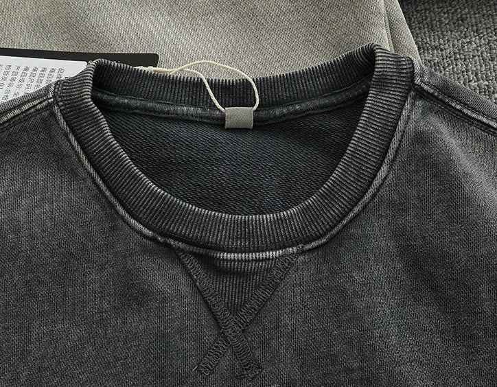 American retro oversized sweater - Antonios