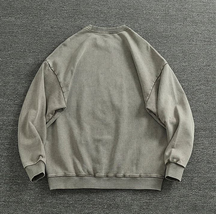 American retro oversized sweater - Antonios