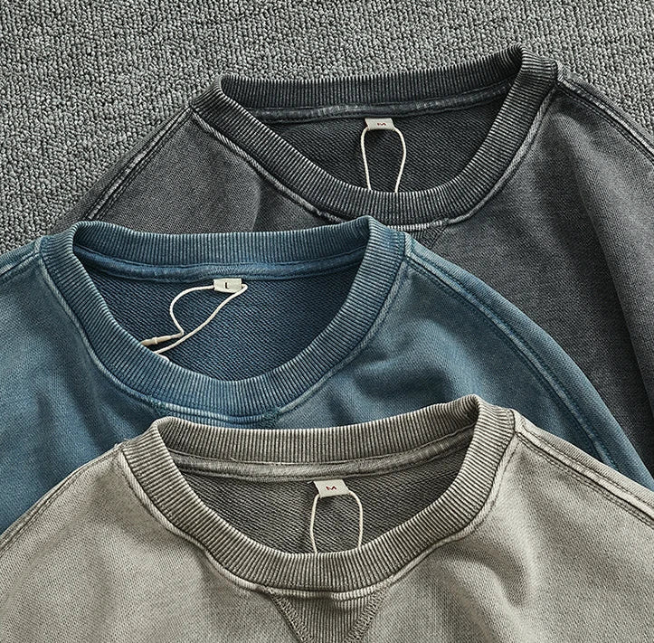 American retro oversized sweater - Antonios