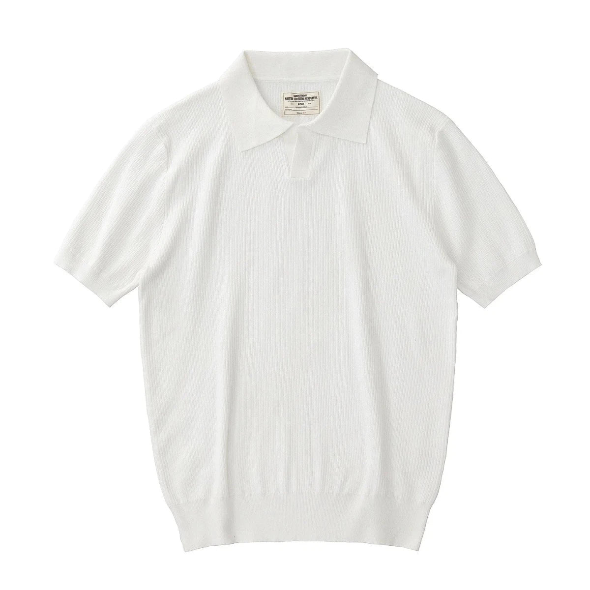 American retro polo golf t-shirt - AntoniosClothing - White