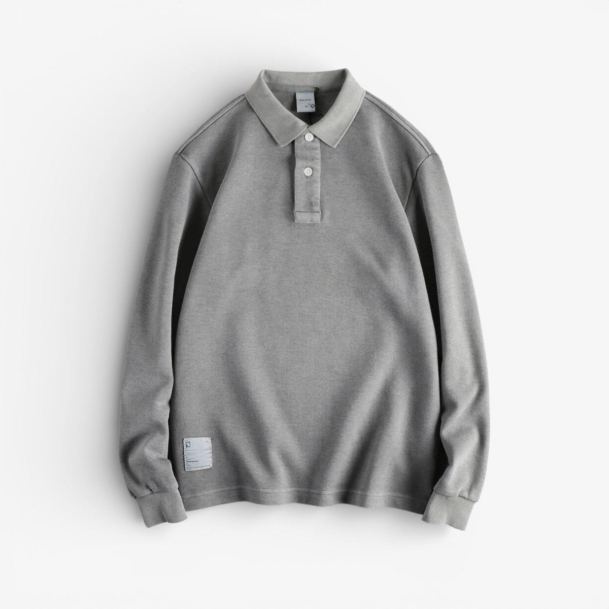 American retro polo long - sleeve t-shirt - Antonios