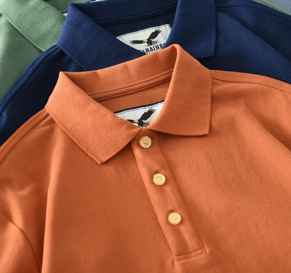 American retro short - sleeved business t-shirt - Antonios