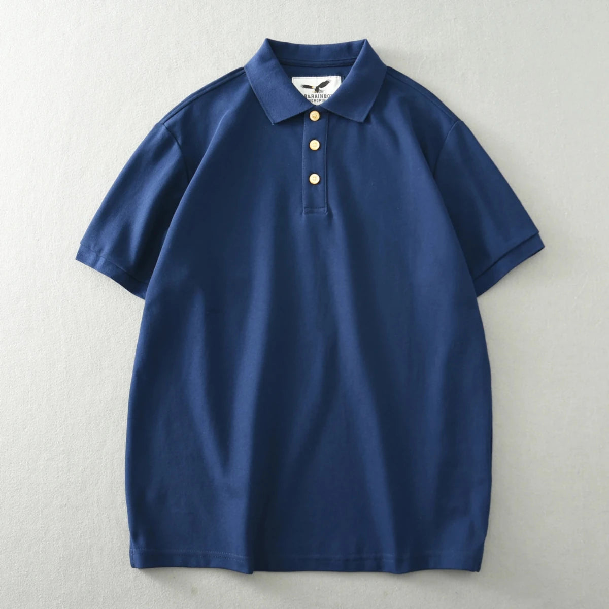 American retro short - sleeved business t-shirt - Antonios