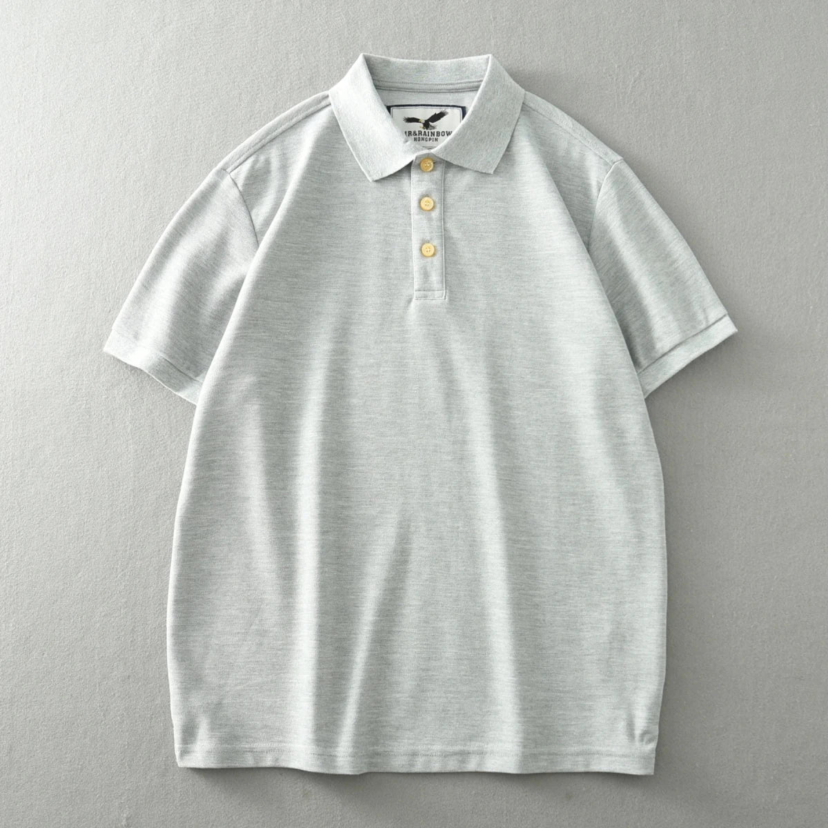 American retro short - sleeved business t-shirt - Antonios