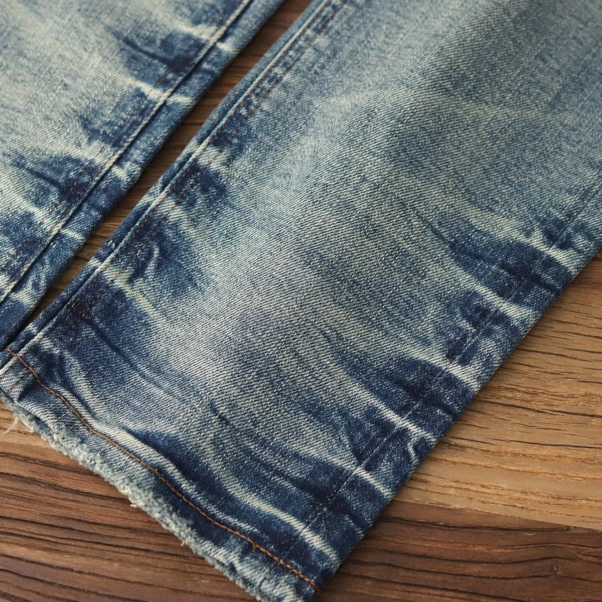 American Retro Vintage Straight - Leg Denim Jeans - Antonios