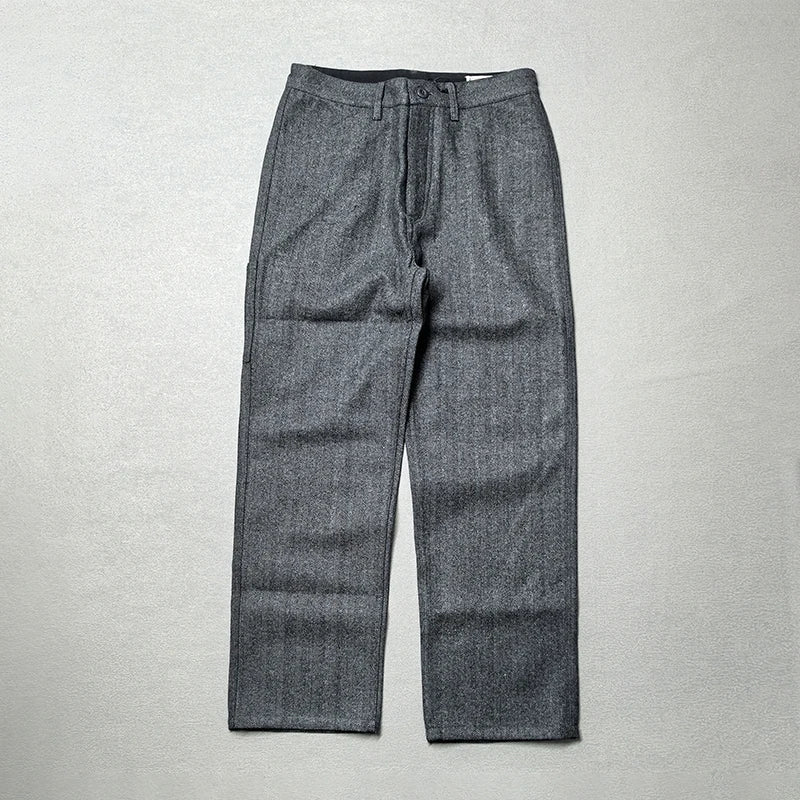 American retro winter casual pants - Antonios
