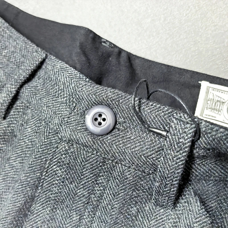 American retro winter casual pants - Antonios