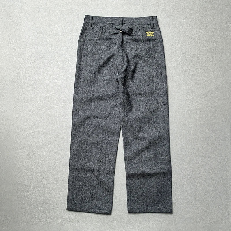 American retro winter casual pants - Antonios