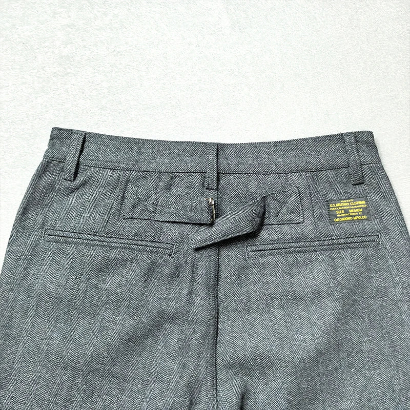 American retro winter casual pants - Antonios