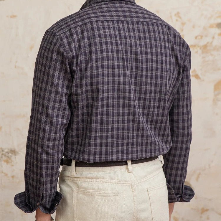 American style plaid elegant shirt - Antonios