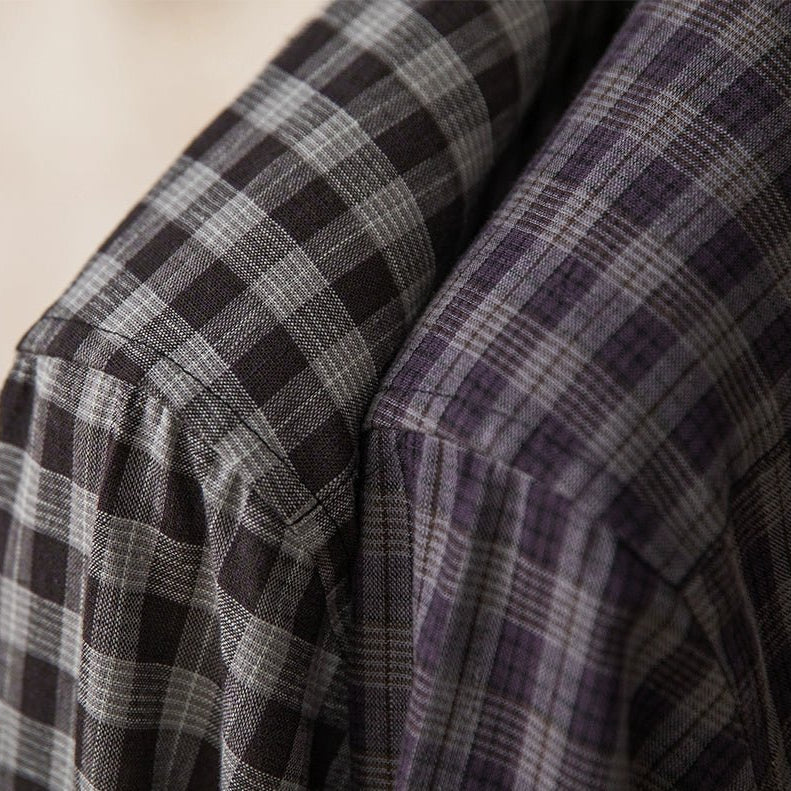 American style plaid elegant shirt - Antonios