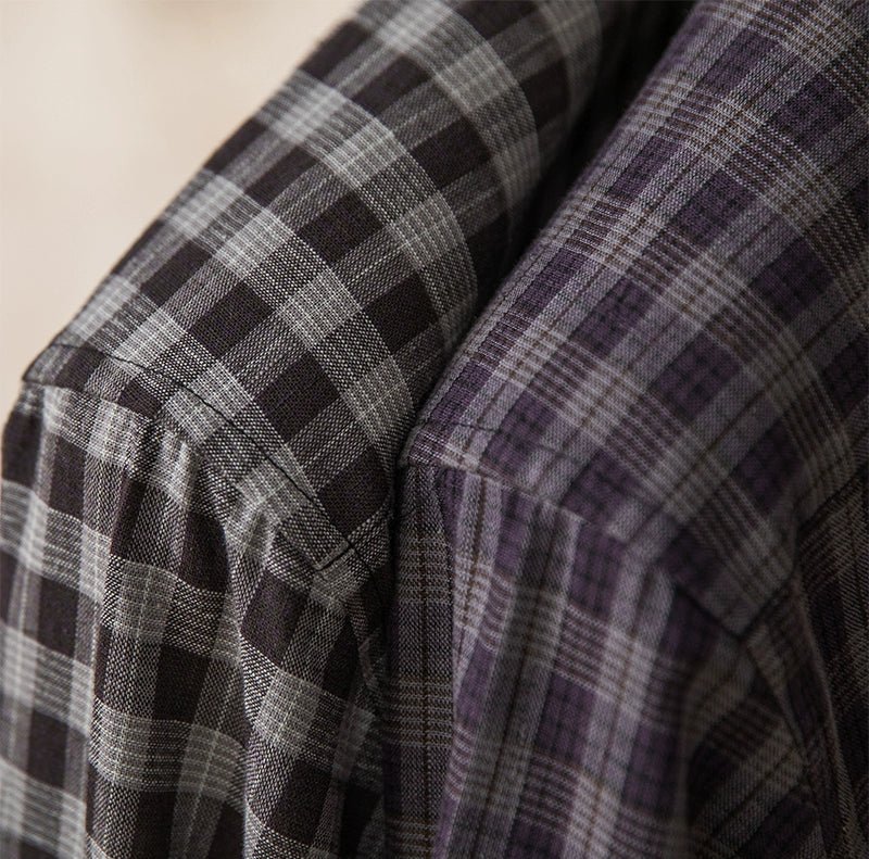American style plaid elegant shirt - Antonios