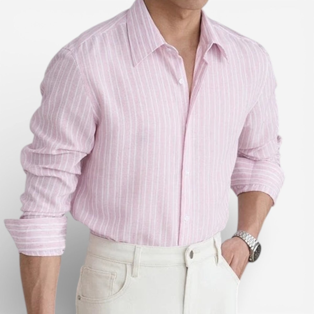 Angelo striped business shirt - Antonios