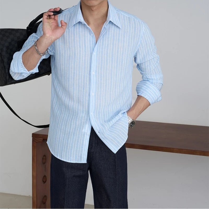 Angelo striped business shirt - Antonios