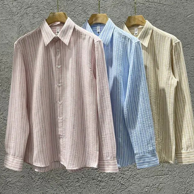 Angelo striped business shirt - Antonios