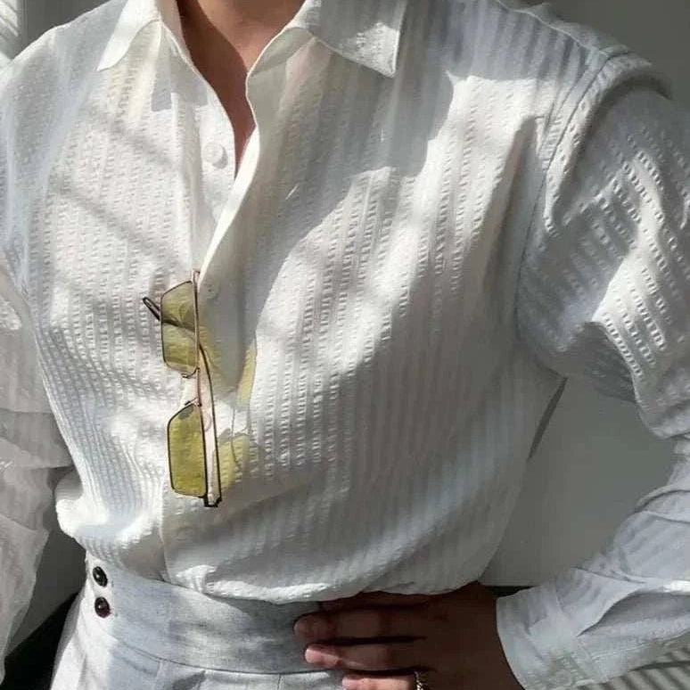 Antonios british casual striped shirt - Antonios