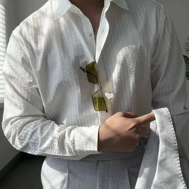 Antonios british casual striped shirt - Antonios