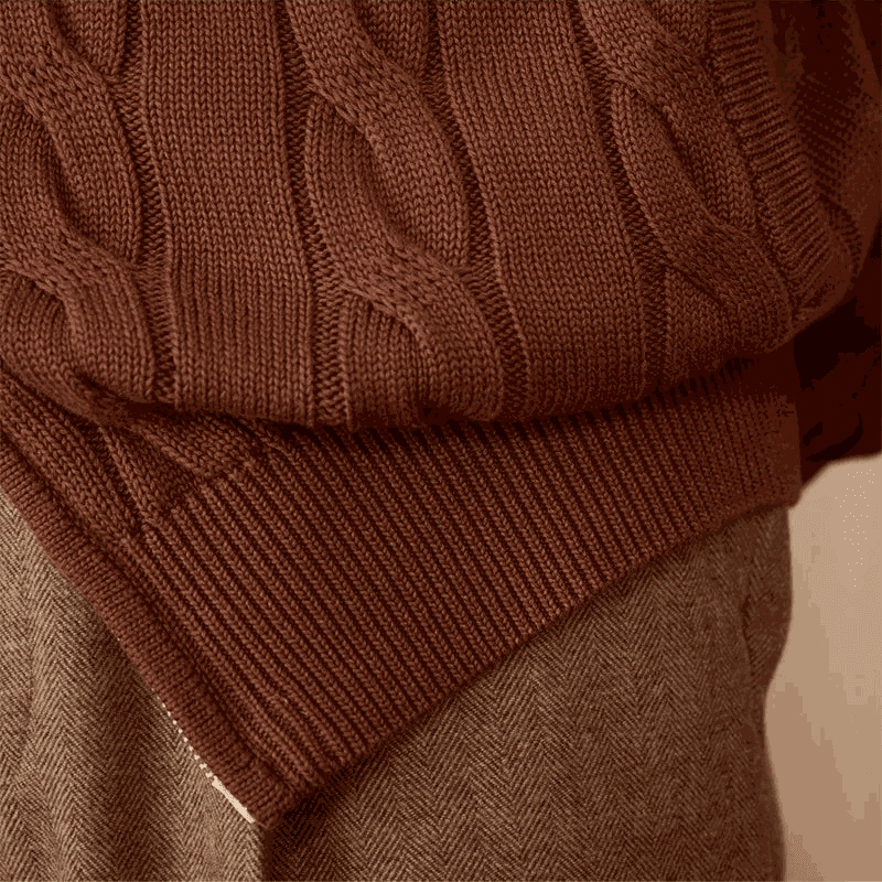 Antonios knit cardigan double zipper - Antonios