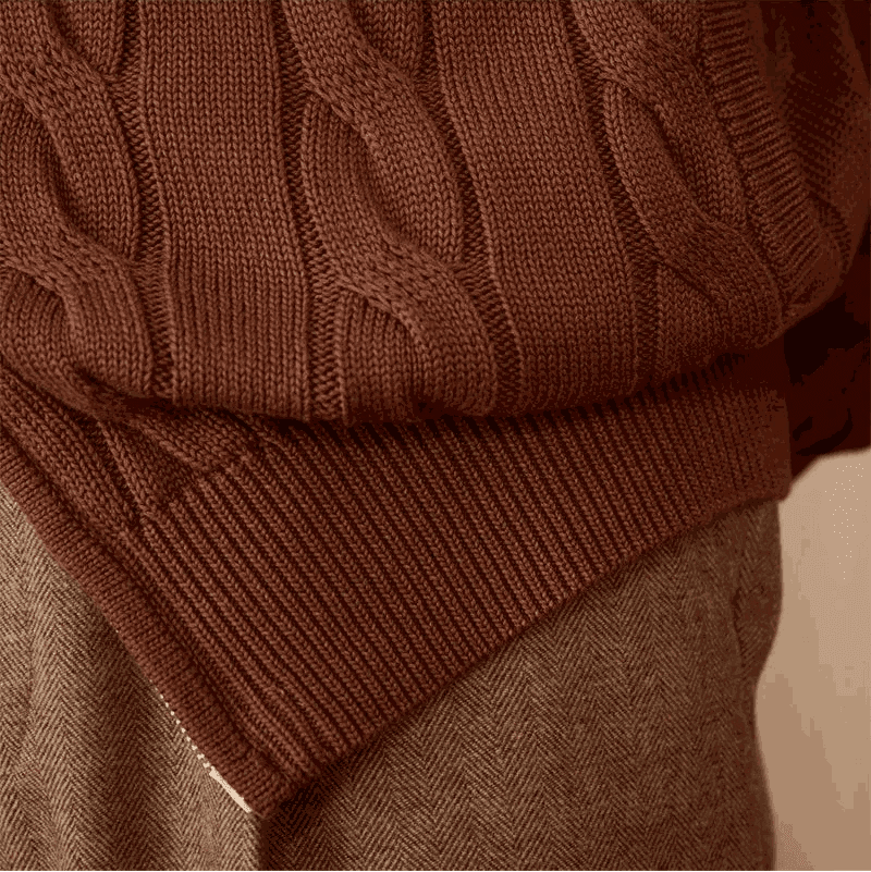 Antonios knit cardigan double zipper - Antonios