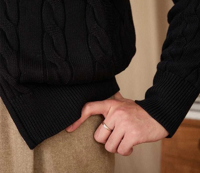 Antonios knit cardigan double zipper - Antonios